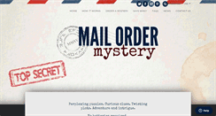 Desktop Screenshot of mailordermystery.com